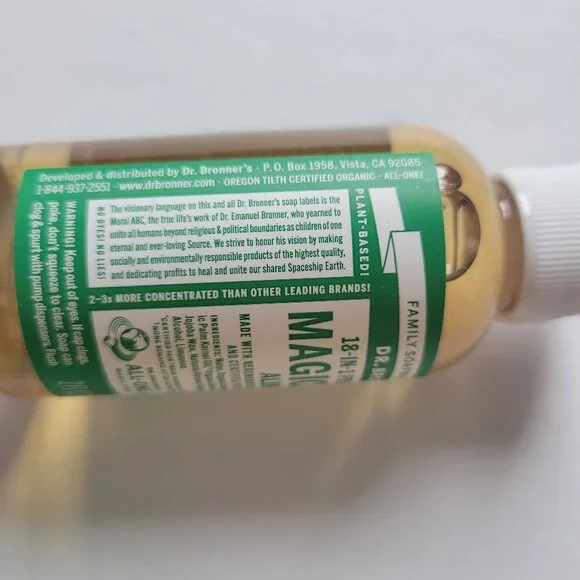 2-Pack Dr. Bronner's Almond Magic Soap Minis - Picture 4 of 6